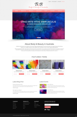 Web Design par pb pour ce projet | Design : #6715508