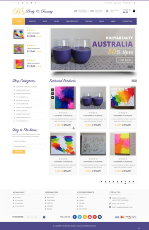 Web Design par pb pour ce projet | Design : #6716520