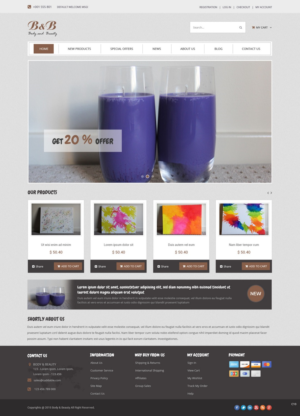 Web Design par pb pour ce projet | Design : #6722593