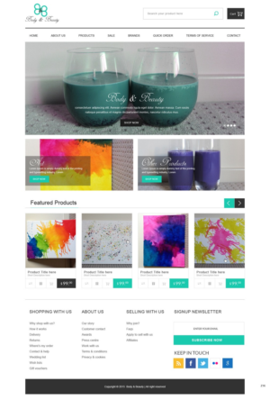 Web Design par pb pour ce projet | Design : #6722595