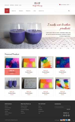 Web Design par pb pour ce projet | Design : #6722601