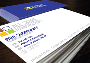 Business Card Design by Declan Balassa for this project | Design: #1738859