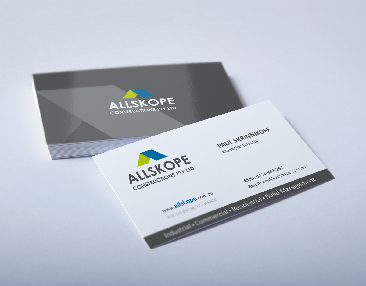 Business Card Design by logodentity for this project | Design #1760400
