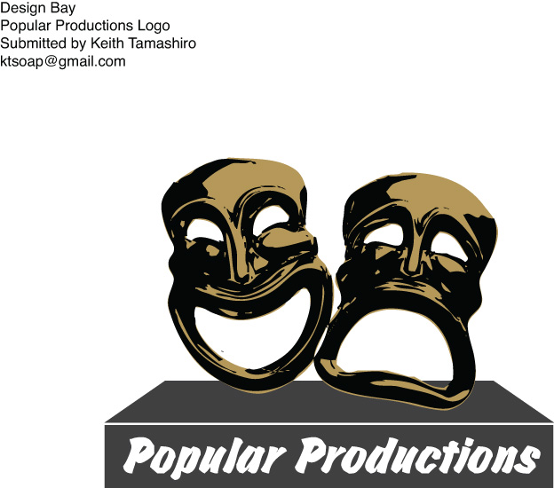 Logo Design by Keith Tamashiro for Popular Productions Ltd | Design #10569