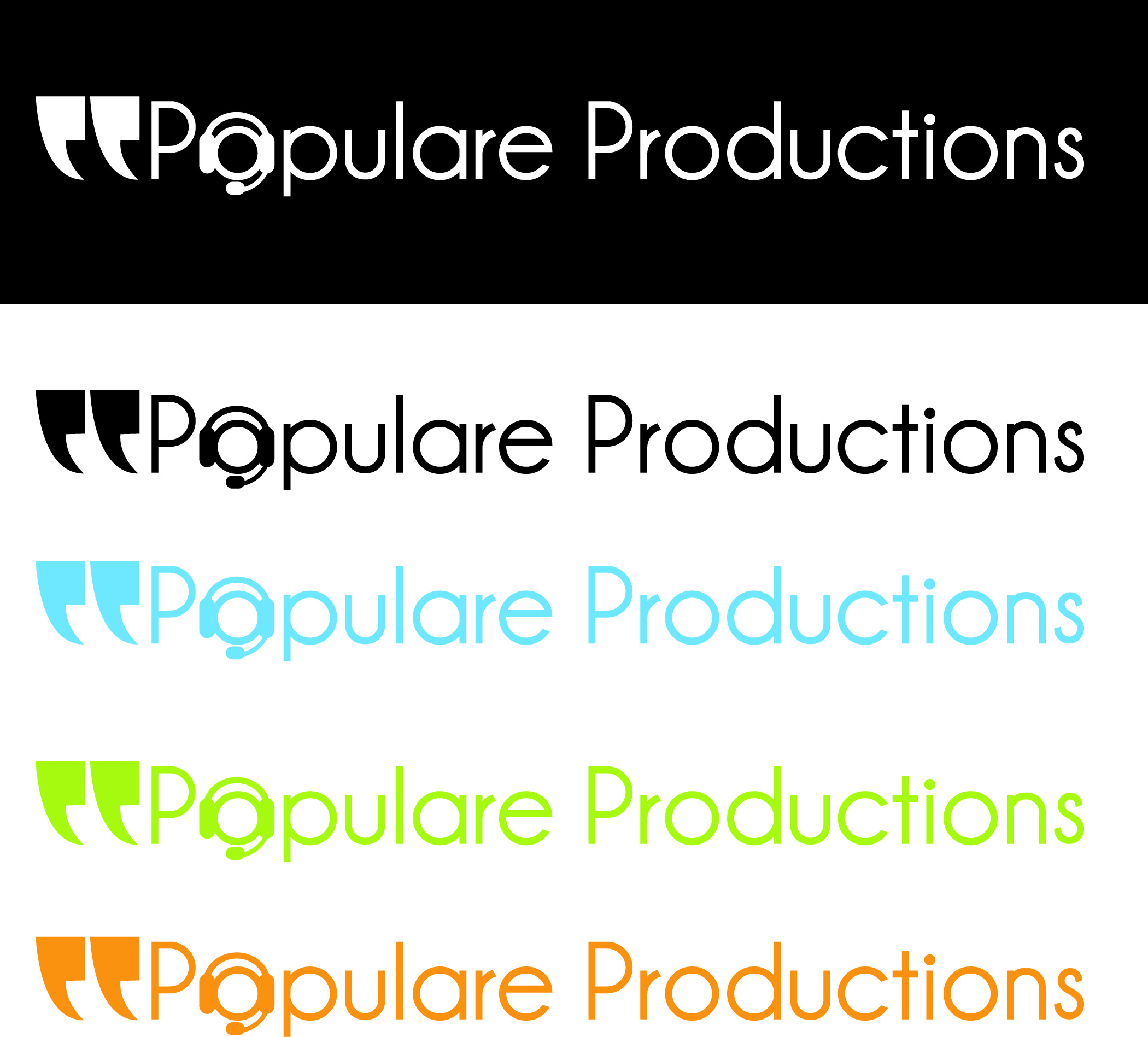 Logo Design by Jeff Long Design for Popular Productions Ltd | Design #10859