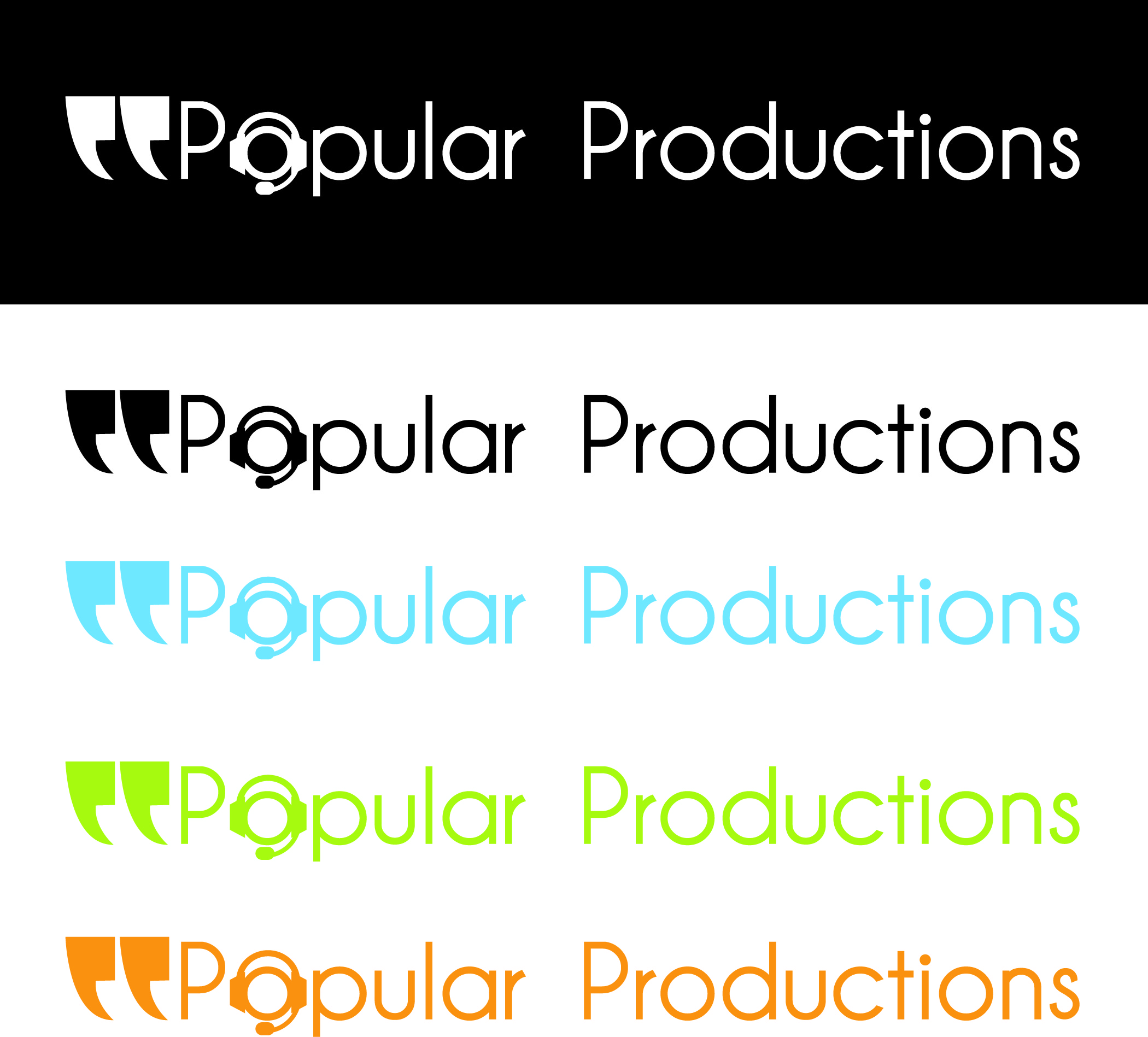 Diseño de Logo por Jeff Long Design para Popular Productions Ltd | Diseño #10922