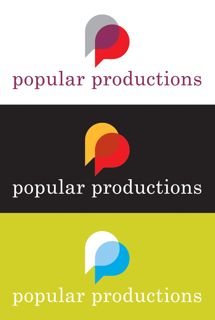 Logo Design by FireSide Design for Popular Productions Ltd | Design #11097