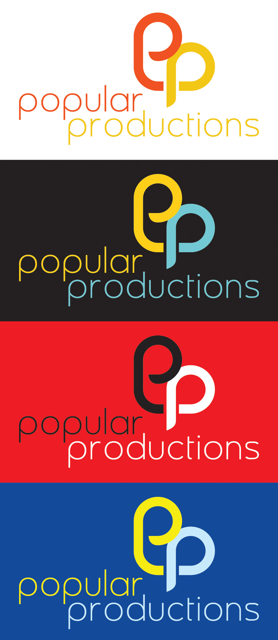 Logo Design by FireSide Design for Popular Productions Ltd | Design #11104