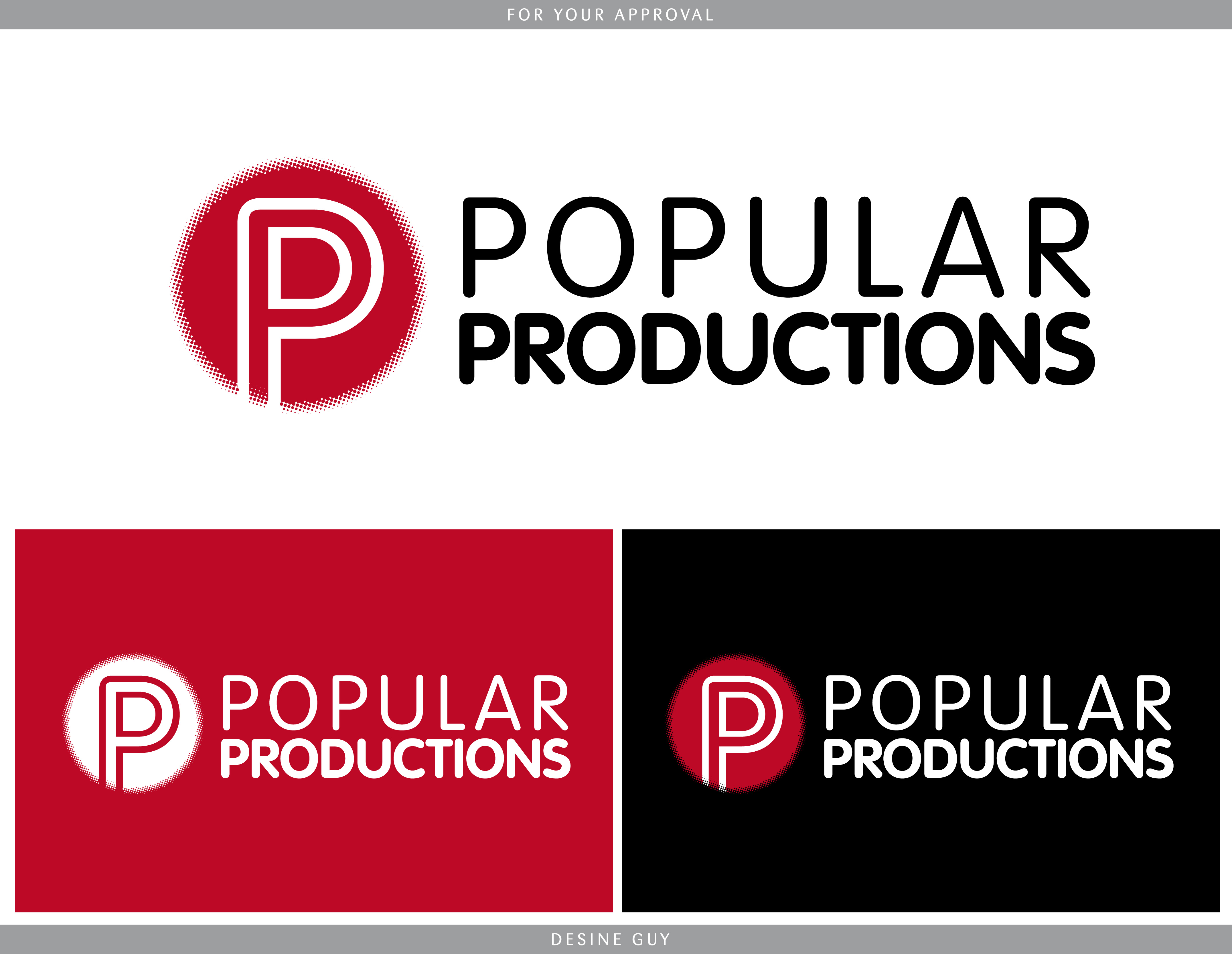 Design de Logo par S.R.Graphic Design pour Popular Productions Ltd | Design #10651