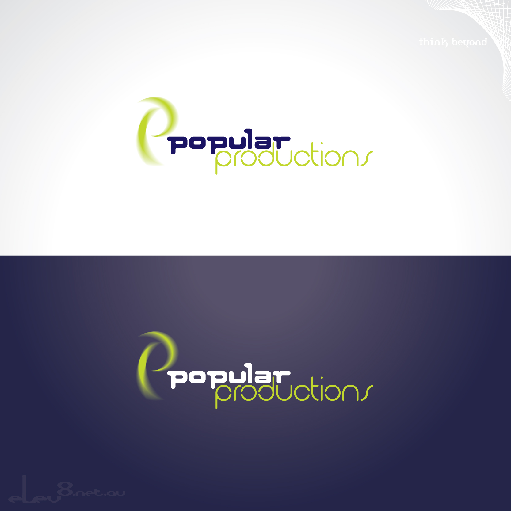 Logo Design by elev8.net.au for Popular Productions Ltd | Design #10963