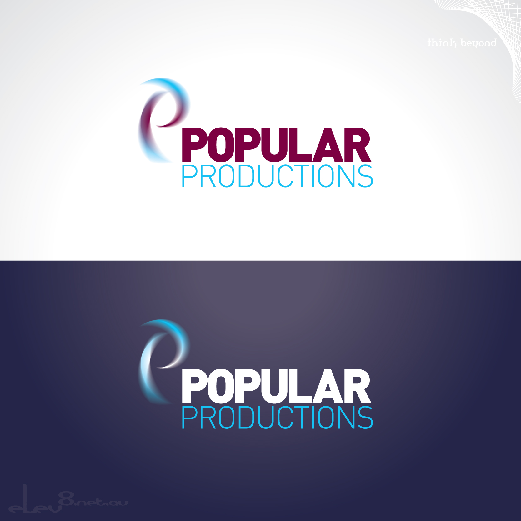 Logo Design by elev8.net.au for Popular Productions Ltd | Design #10964