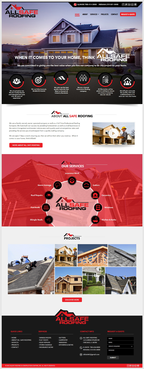 Web Design by -Marc- for this project | Design #12257675