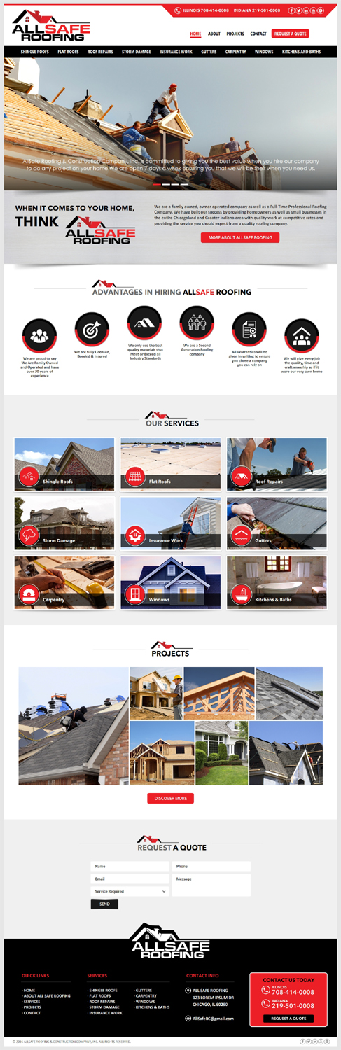 Web Design by -Marc- for this project | Design #12259017