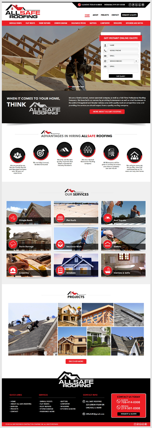 Web Design by -Marc- for this project | Design #12259389