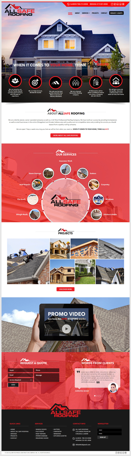 Web Design by -Marc- for this project | Design #12261258
