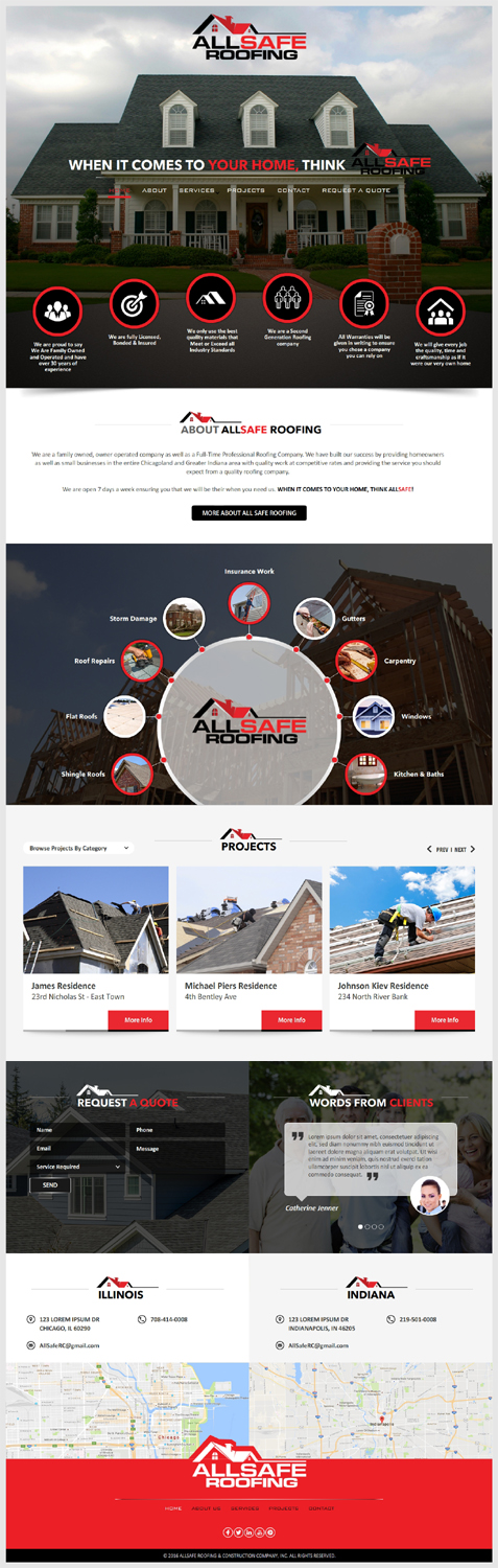 Web Design by -Marc- for this project | Design #12262006