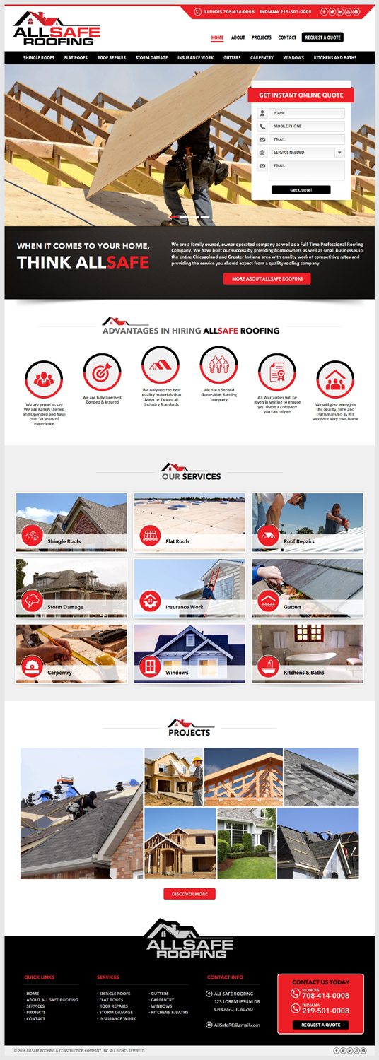 Web Design by -Marc- for this project | Design #12301130