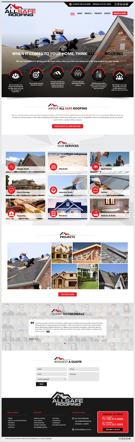 Web Design by -Marc- for this project | Design #12301211