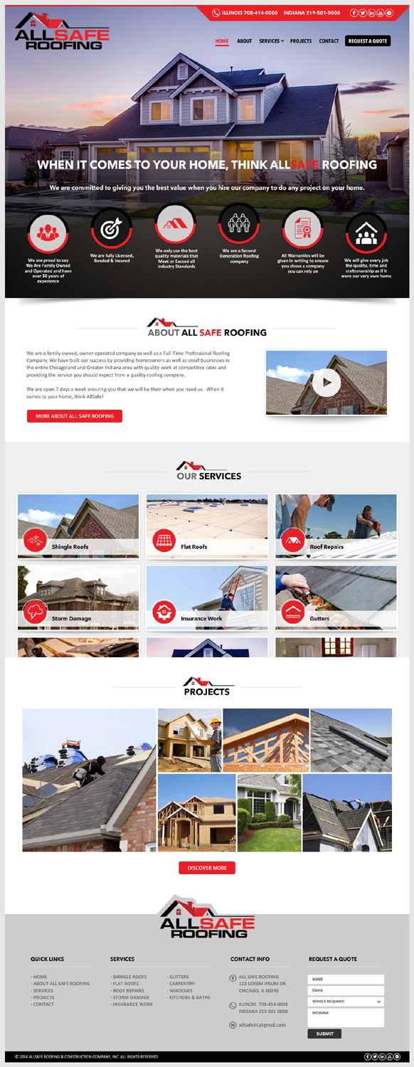 Web Design by -Marc- for this project | Design #12301212