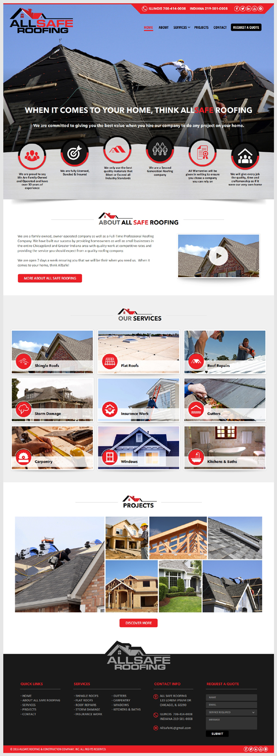 Web Design by -Marc- for this project | Design #12301285