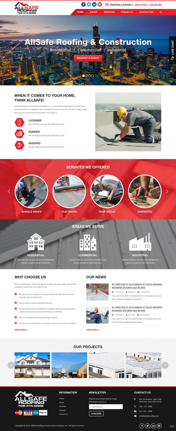 Web Design by pb for this project | Design #12244134