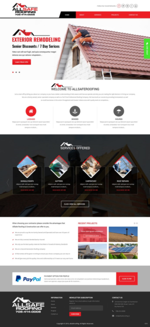 Web Design by pb for this project | Design: #12244141