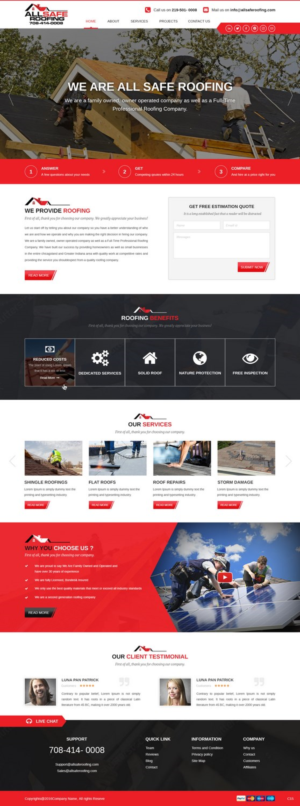 Web Design by pb for this project | Design: #12244142