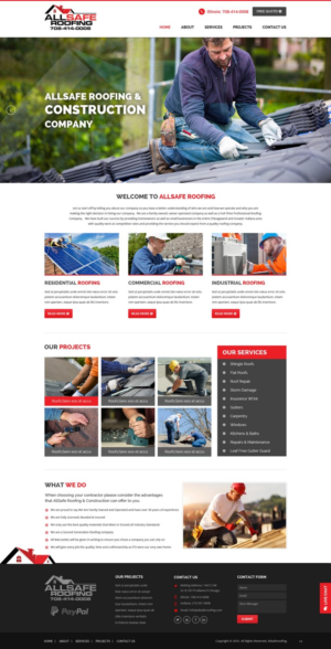 Web Design by pb for this project | Design: #12244143