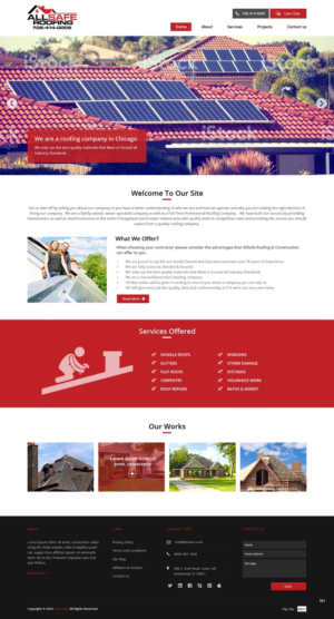 Web Design by pb for this project | Design: #12244148