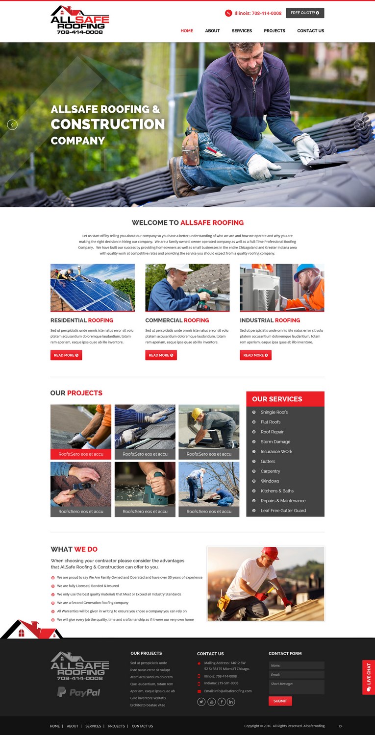 Web Design by pb for this project | Design #12260724