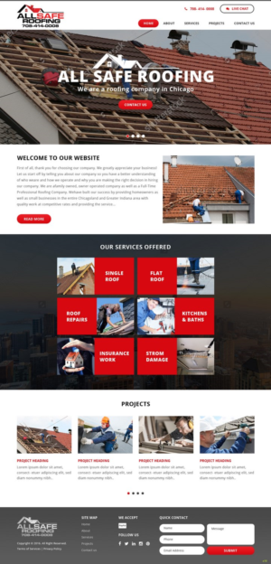Web Design by pb for this project | Design: #12260725