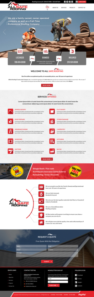 Web Design by Sbss for this project | Design: #12240591