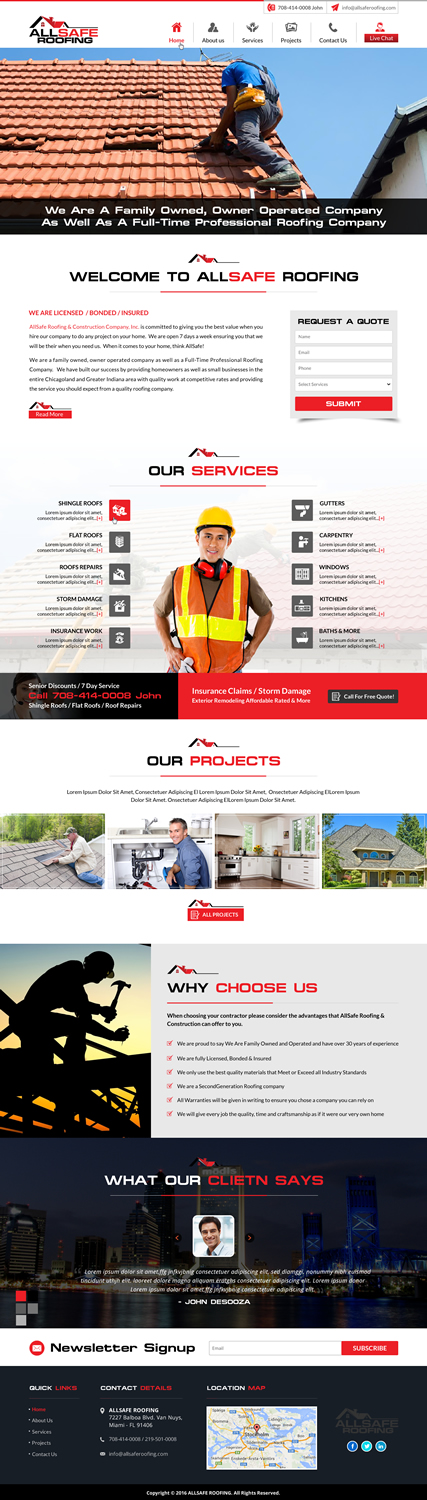 Web Design by Sbss for this project | Design #12240594