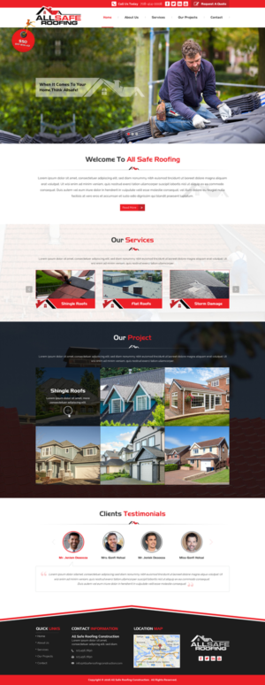 Web Design by Sbss for this project | Design: #12243127