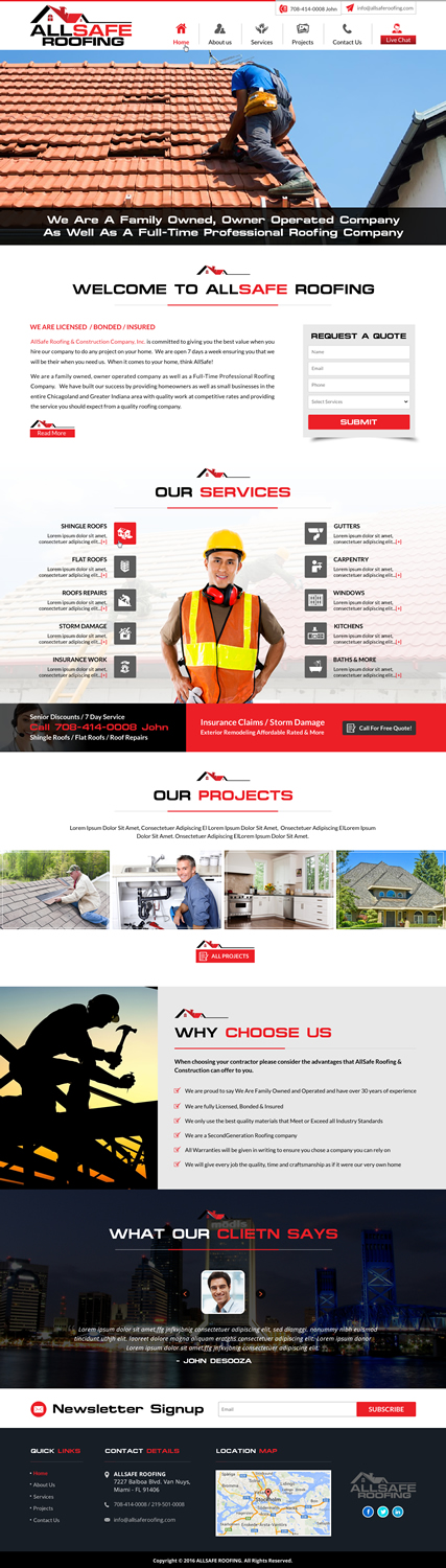 Web Design by Sbss for this project | Design #12258852