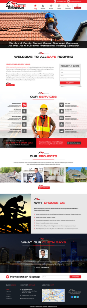 Web Design by Sbss for this project | Design: #12260167