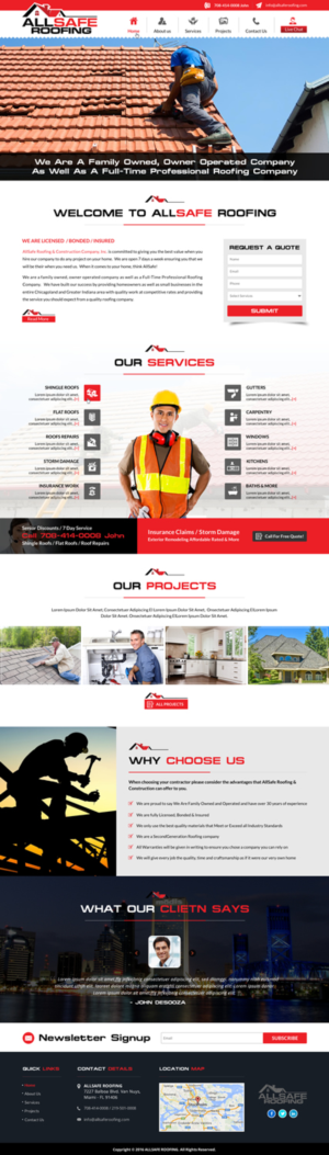 Web Design by Sbss for this project | Design: #12260168