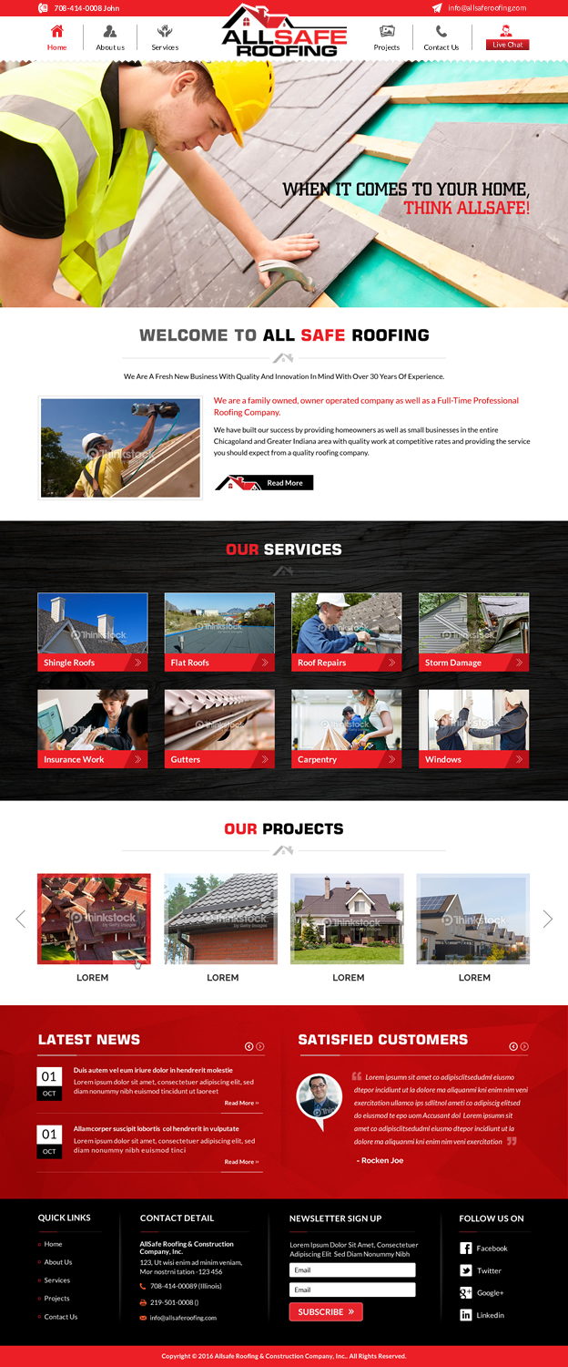 Web Design by Sbss for this project | Design #12280683