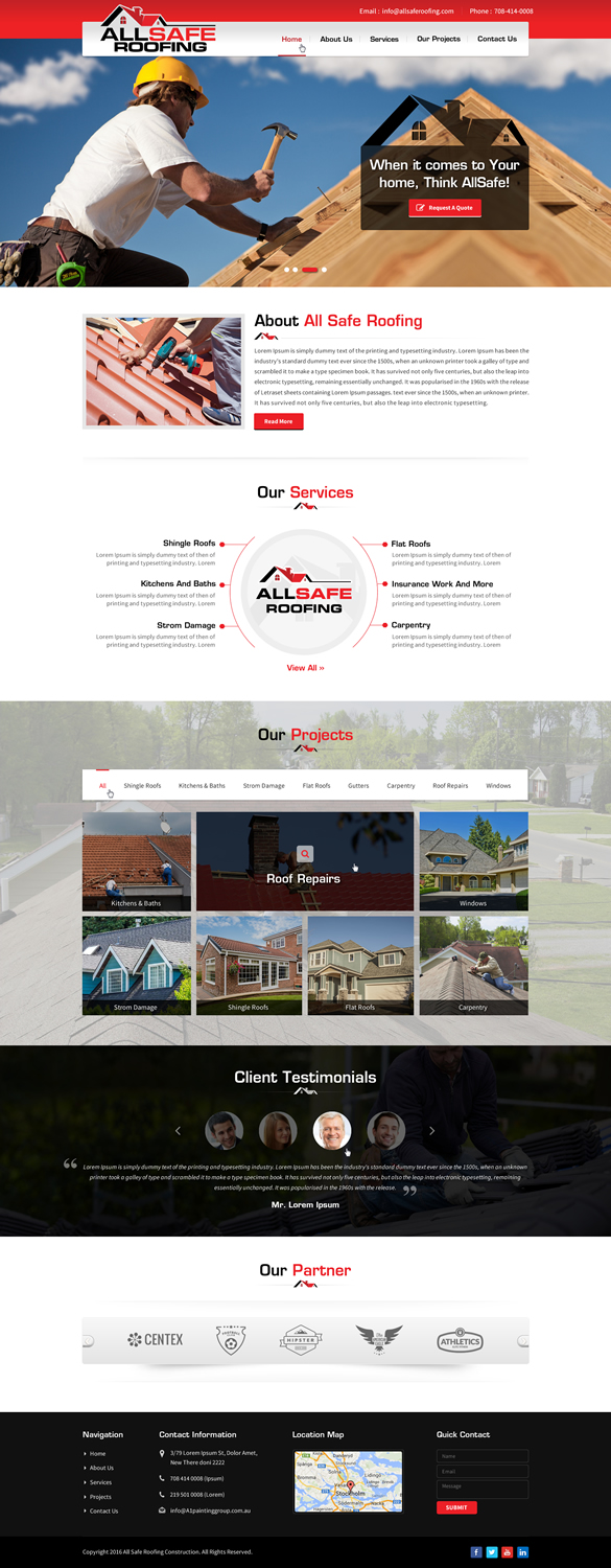 Web Design by Sbss for this project | Design #12307973