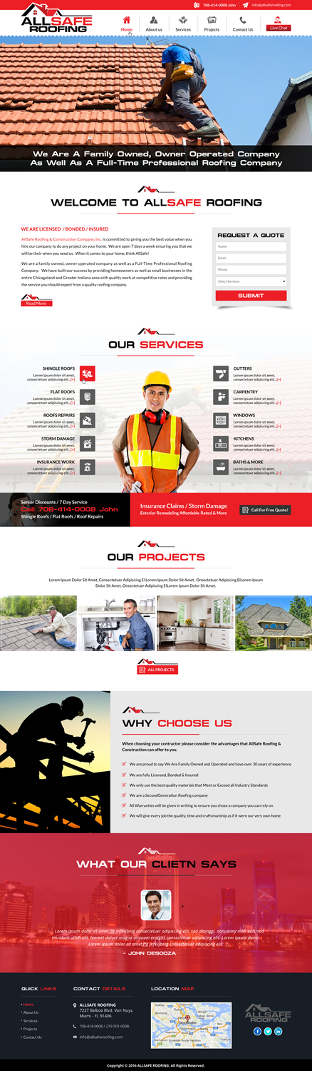 Web Design by Sbss for this project | Design #12314915