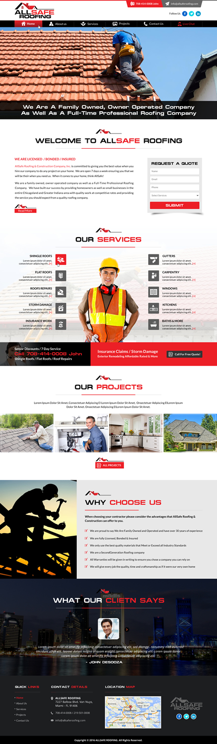 Web Design by Sbss for this project | Design #12314919