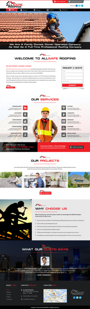 Web Design by Sbss for this project | Design: #12314919