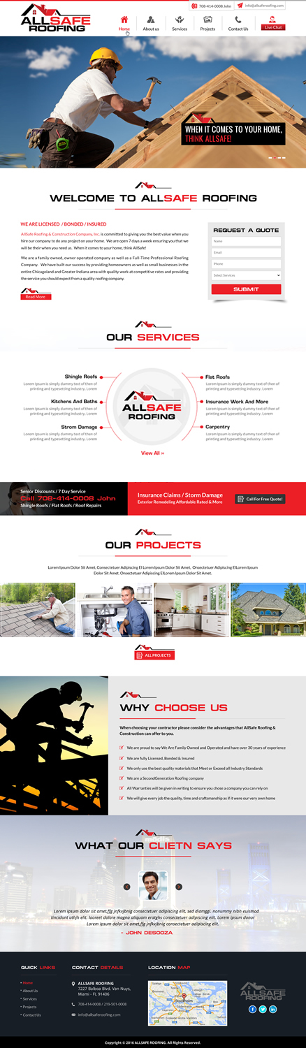 Web Design by Sbss for this project | Design #12323878