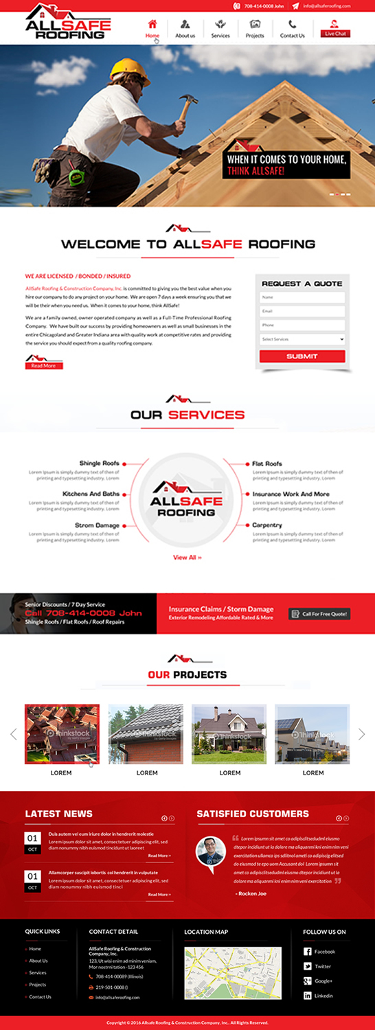 Web Design by Sbss for this project | Design #12341977