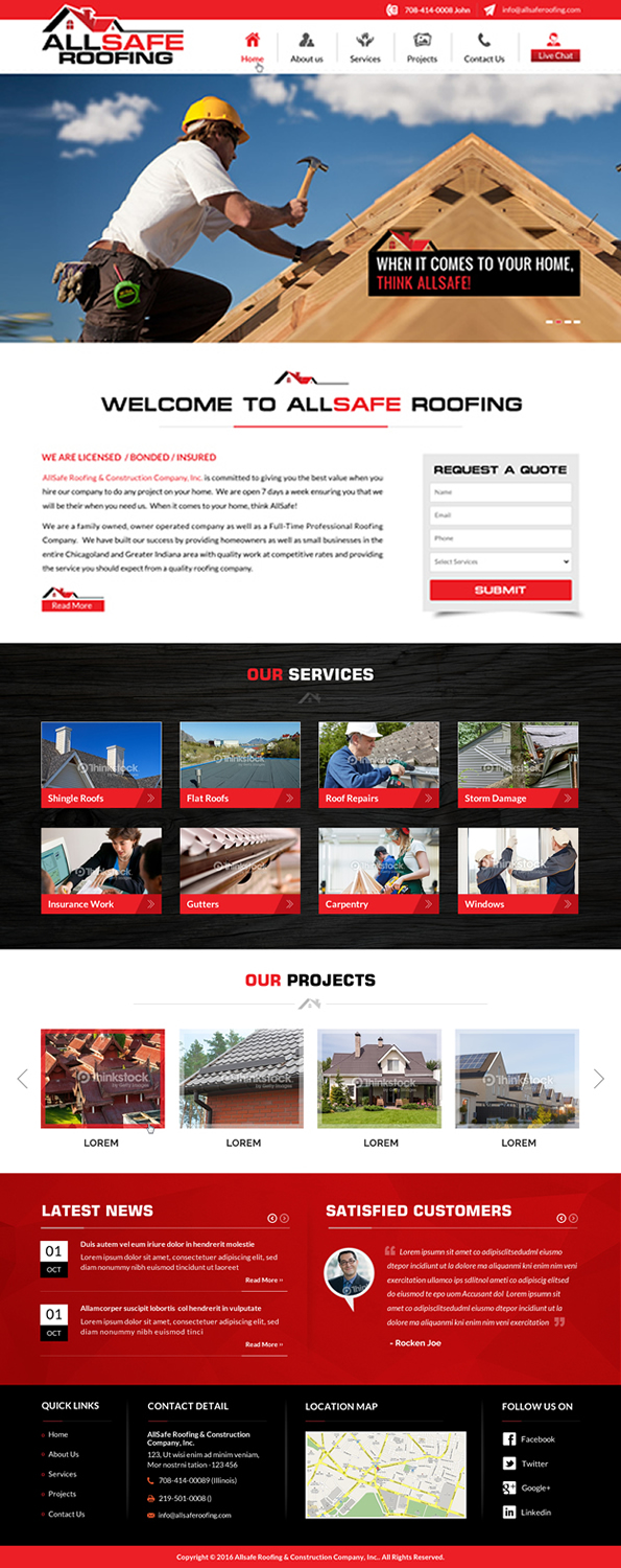 Web Design by Sbss for this project | Design #12341978
