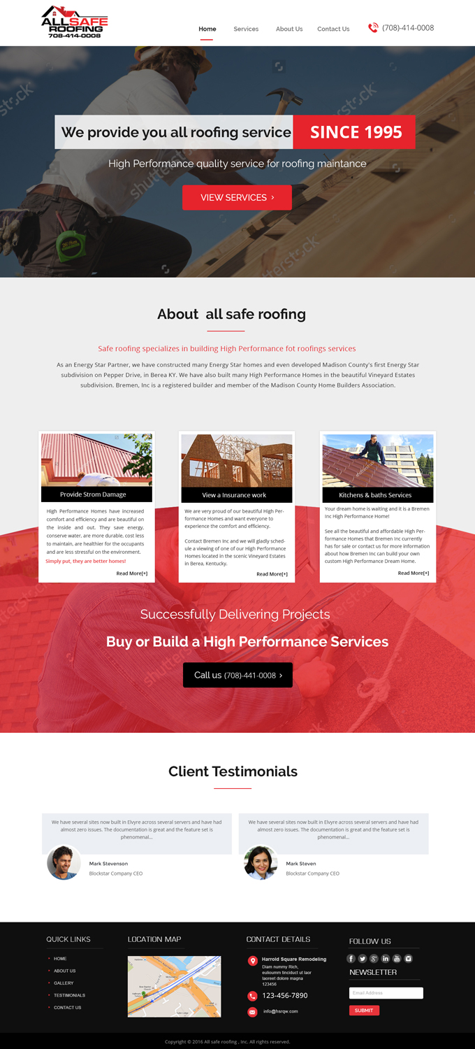 Web Design by Xclusive Designers for this project | Design #12259574