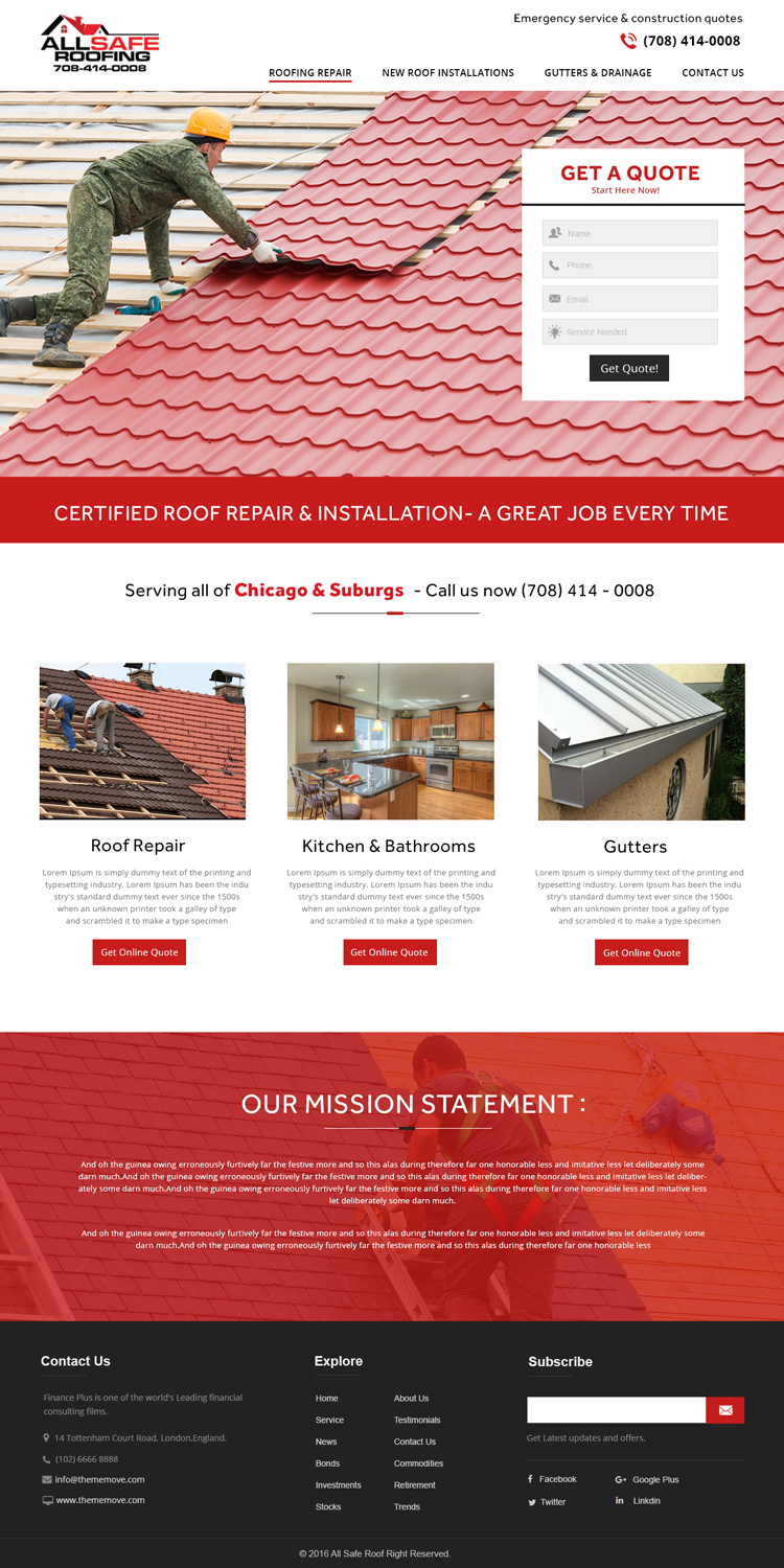 Web Design by Xclusive Designers for this project | Design #12259824