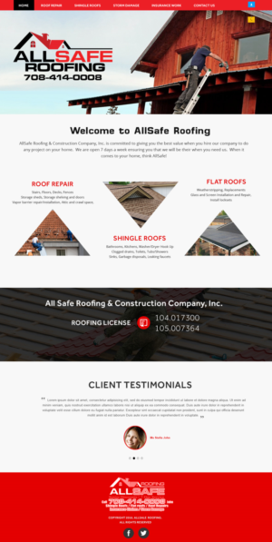 Web Design by Xclusive Designers for this project | Design: #12269159