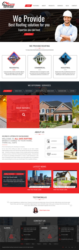Web Design by Creative Usha for this project | Design: #12285722