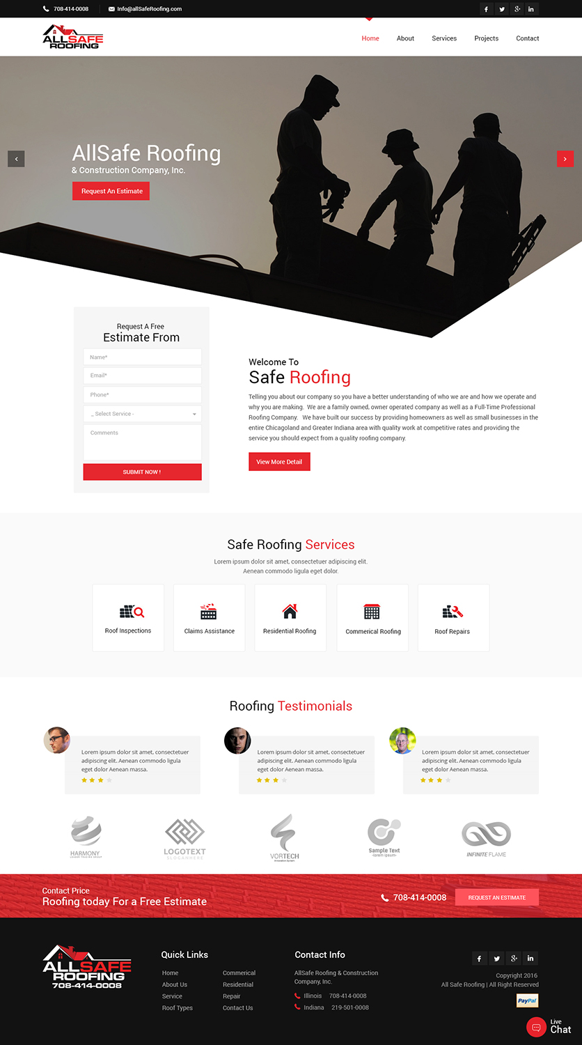 Web Design by syrwebdevelopment for this project | Design #12315099